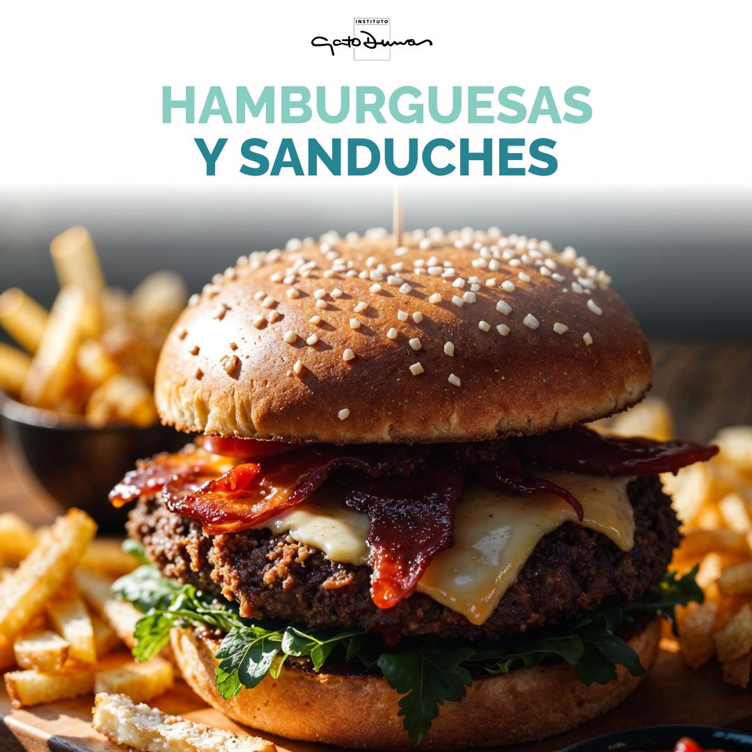 Hamburguesas y Sanduches