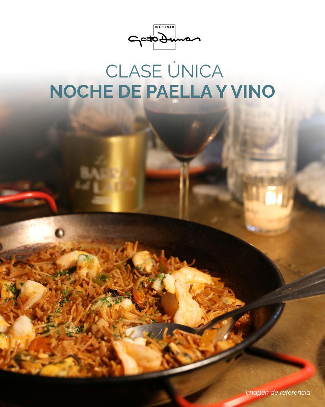 Noche de Paella y Vino