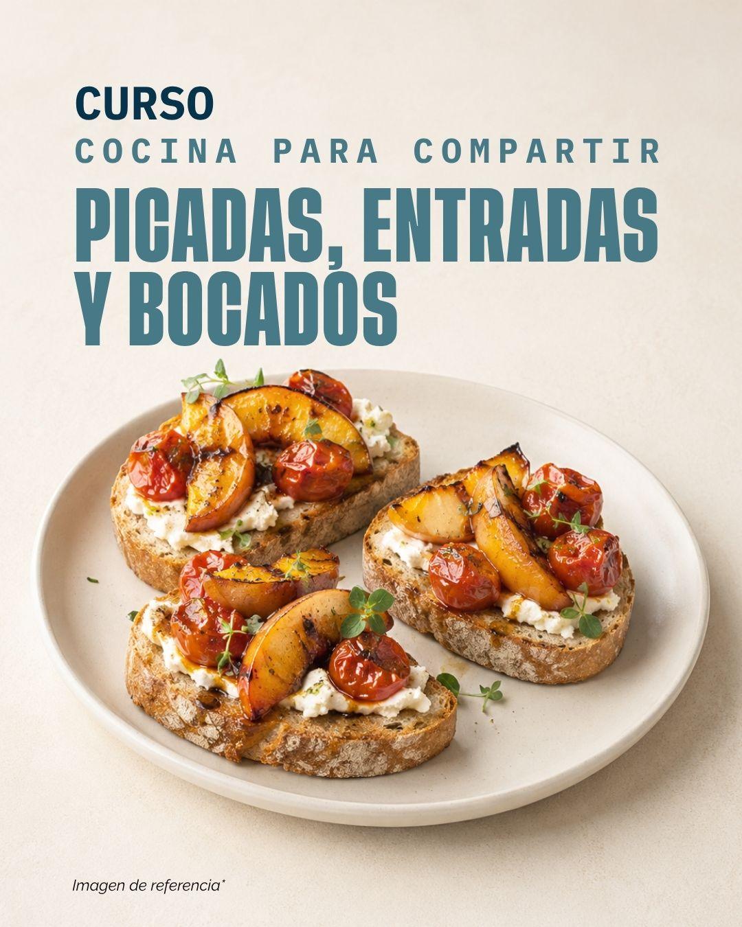 Cocina para Compartir: picadas, entradas y bocados