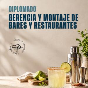 Bartender preparando un coctel — Diplomado en Gerencia y Montaje de Bares y Restaurantes, Gato Dumas Bogotá