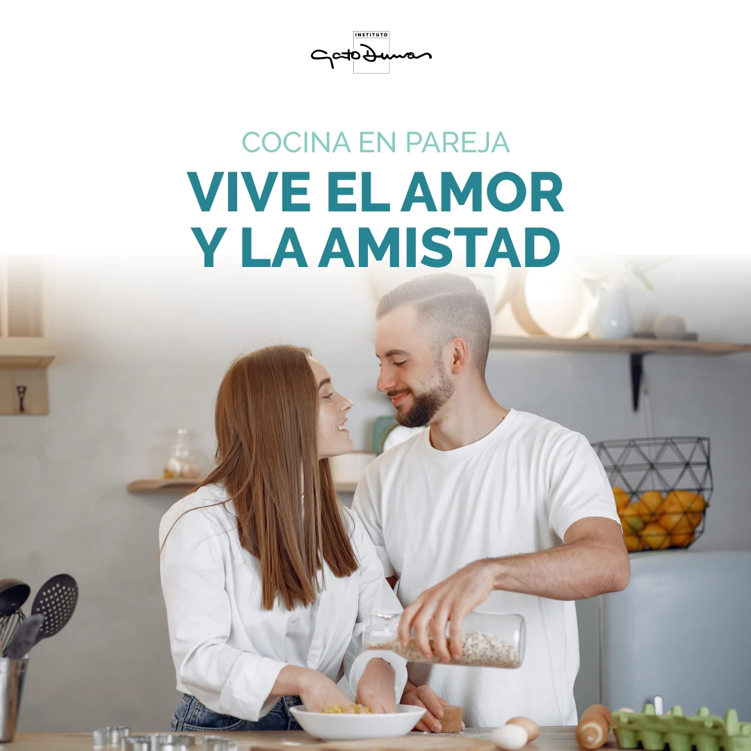 Cocina en pareja: vive el amor y la amistad