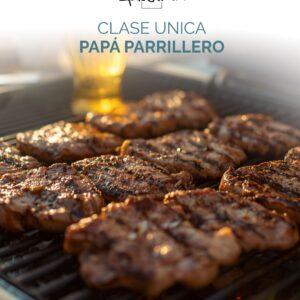 Clase Única Papá Parrillero: Asado y Cerveza en Mano