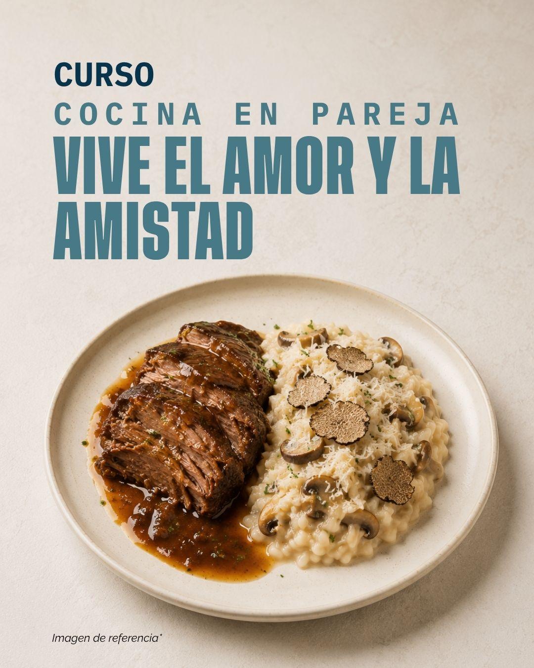 Cocina en pareja: vive el amor y la amistad