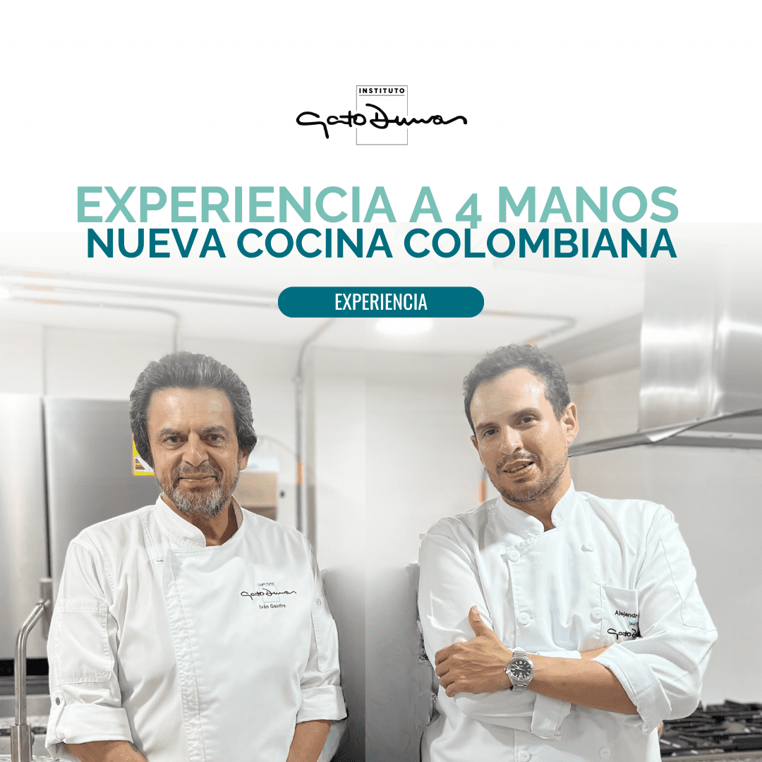 Experiencia a cuatro manos nueva cocina colombiana