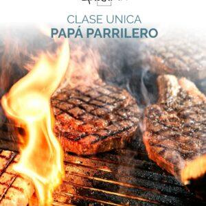 Papá Parrillero: Asado y Cerveza en mano