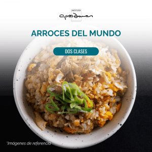 Arroces del Mundo