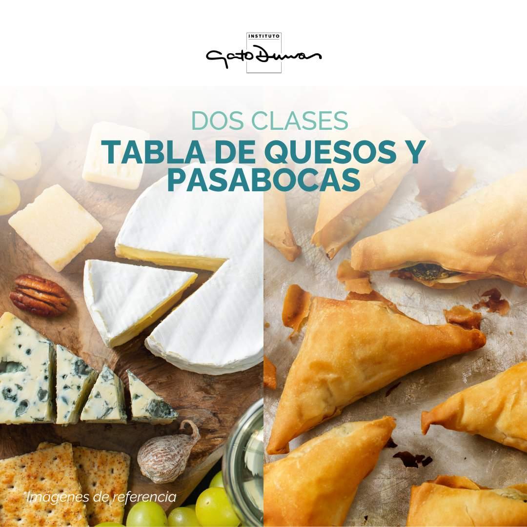 Tabla de quesos y pasabocas