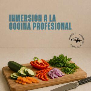 Inmersión a la cocina profesional